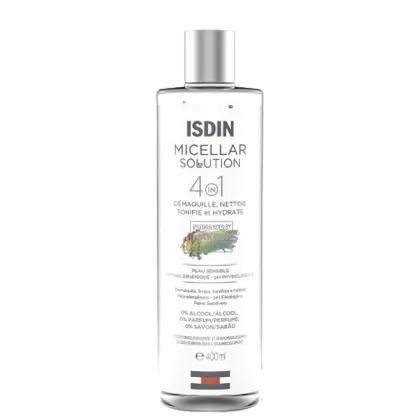 Imagem do produto ISDIN Micellar Solution 4 em 1 - Água Micelar 400ml