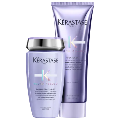 Imagem do produto Kit Kérastase Blond Absolu Violet Cicaflash (2 Produtos)