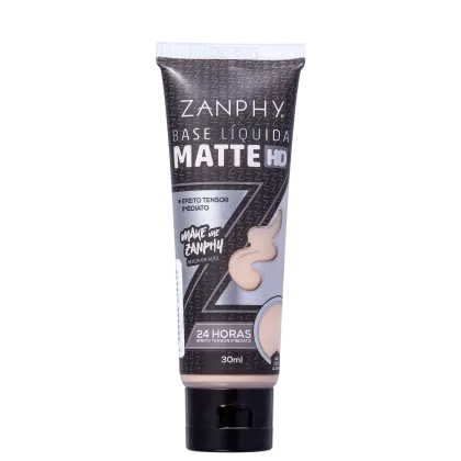 Imagem do produto Zanphy Matte HD 00 Claríssima - Base Líquida 30ml