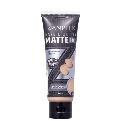 Imagem do produto Zanphy Matte HD 0.1 Translúcida - Base Líquida 30ml