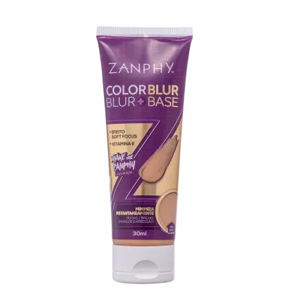 Imagem do produto Zanphy Color Blur Bege Médio - Base 2 em 1 30ml