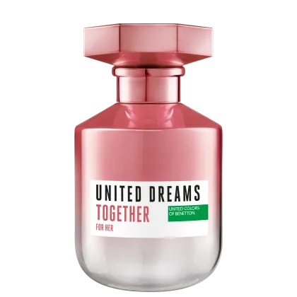 Imagem do produto United Dreams Together For Her Benetton Eau de Toilette - Perfume Feminino 80ml