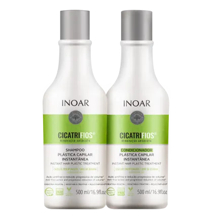 Imagem do produto Kit Inoar Cicatrifios Plástica Capilar (2 Produtos)