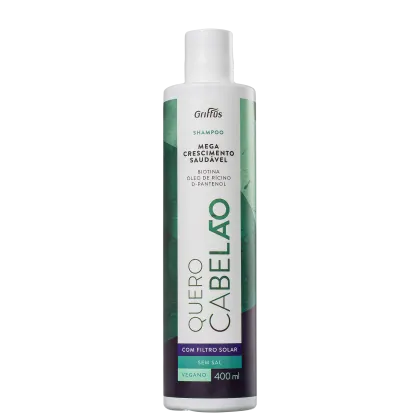 Imagem do produto Griffus Quero Cabelão - Shampoo 400ml