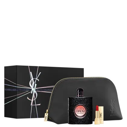 Imagem do produto Conjunto Yves Saint Laurent Black Opium - Eau de Parfum 90ml + Mini Batom + Bolsa