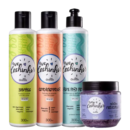 Imagem do produto Kit Griffus Amo Cachinhos Completo (4 Produtos)