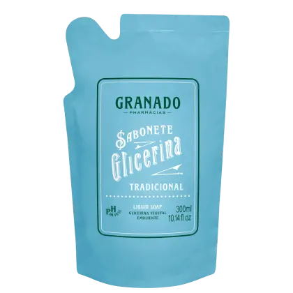 Imagem do produto Granado Glicerina Tradicional Refil - Sabonete Líquido 300ml