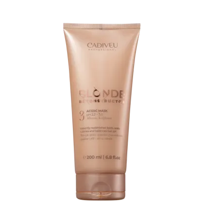 Imagem do produto Cadiveu Professional Blonde Reconstructor Acidic - Máscara Acidificante 200ml
