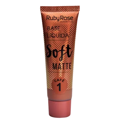 Imagem do produto Ruby Rose Soft Matte 01 Café - Base Líquida 29ml 