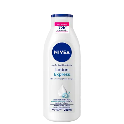 Imagem do produto NIVEA Lotion Express 48h Hidratação Profunda - Loção Hidratante 200ml