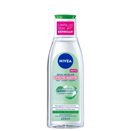 Imagem do produto NIVEA Solução de Limpeza 7 em 1 Efeito Matte - Água Micelar 200ml