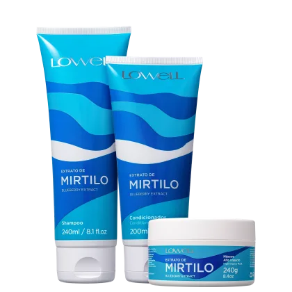 Imagem do produto Kit Lowell Extrato de Mirtilo Trio (3 Produtos)