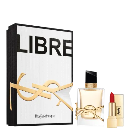 Imagem do produto Conjunto Libre Yves Saint Laurent Feminino - Eau de Parfum 50ml + Batom Mini Rouge Pur Couture 01