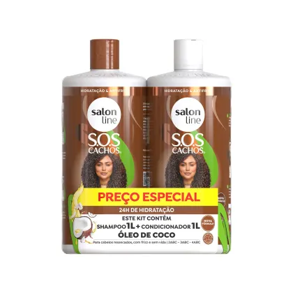 Imagem do produto Kit Salon Line S.O.S Cachos Coco Especial (2 Produtos)