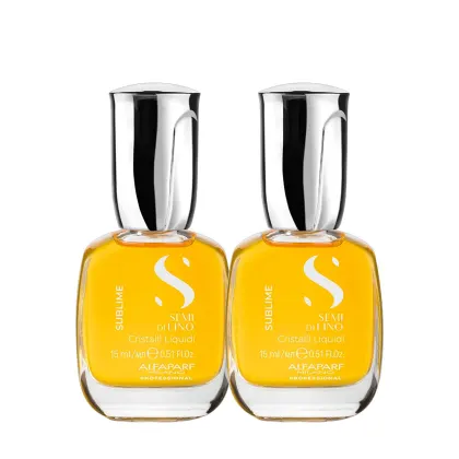 Imagem do produto Kit Alfaparf Semi di Lino Sublime Cristalli Liquidi - Óleo Capilar 15ml (2 unidades)