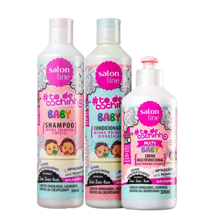 Imagem do produto Kit Salon Line #todecachinho Baby Trio (3 Produtos)