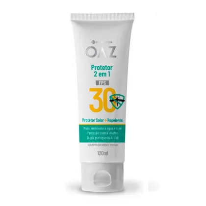 Imagem do produto Eurofarma OAZ 2 Em 1 FPS30 - Protetor Solar e Repelente 120ml