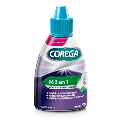 Imagem do produto Fixador De Dentadura Em Pó Corega 50g