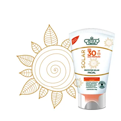 Imagem do produto Protetor Solar Facial FPS 30 Flores e Vegetais 60g