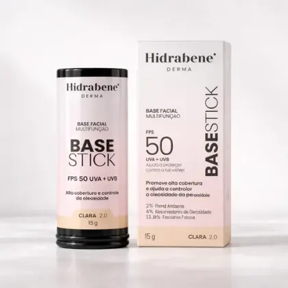 Imagem do produto Base Stick Clara 2.0 FPS50 - Hidrabene 15g