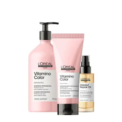 Imagem do produto Kit L'Oréal Professionnel Vitamino Color Duo Oil 90 (3 produtos)