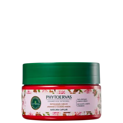 Imagem do produto Phytoervas Revitalização e Brilho Andiroba e Colágeno Vegetal - Máscara Capilar 220g