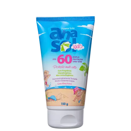 Imagem do produto Anasol Kids FPS 60 - Protetor Solar Infantil 150g