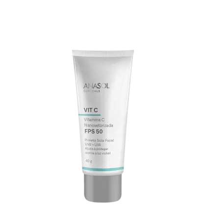 Imagem do produto Anasol Clinicals Vit C FPS 50 - Protetor Solar Facial 40g
