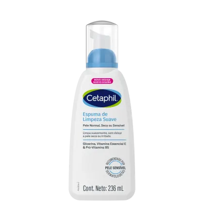Imagem do produto Cetaphil Suave - Espuma de Limpeza Facial 236ml