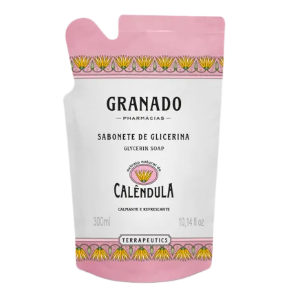 Imagem do produto Granado Terrapeutics Glicerina Calêndula Refil - Sabonete Líquido 300ml
