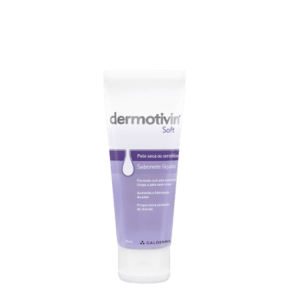 Imagem do produto Dermotivin Soft Pele Seca ou Sensibilizada - Sabonete Líquido Facial 70ml