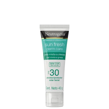 Imagem do produto Neutrogena Sun Fresh Derm Care FPS 30 - Protetor Solar Facial 40g