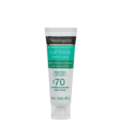 Imagem do produto Neutrogena Sun Fresh Derm Care FPS 70 - Protetor Solar Facial 40g