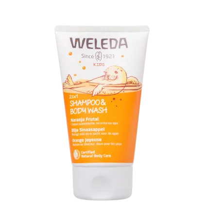 Imagem do produto Weleda 2 em 1 Shampoo e Sabonete - Sabonete Líquido 150ml