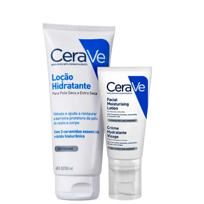 Imagem do produto Kit CeraVe Hidrata Rosto & Corpo (2 Produtos)