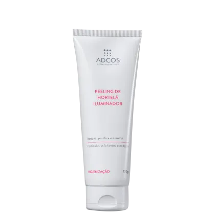 Imagem do produto Adcos Clean Solution Peeling de Hortelã Iluminador - Esfoliante Facial 100g