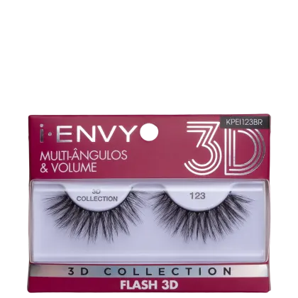 Imagem do produto Kiss New York i-Envy Flash 3D Collection 123 - Cílios Postiços