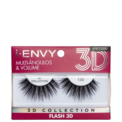 Imagem do produto Kiss New York i-Envy Flash 3D Collection 130 - Cílios Postiços