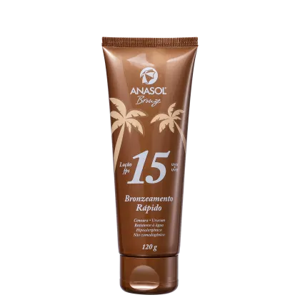 Imagem do produto Anasol Bronze FPS 15 - Loção Bronzeadora 120g