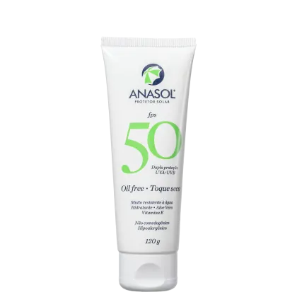 Imagem do produto Anasol Oil Free FPS 50 - Protetor Solar Facial 120g