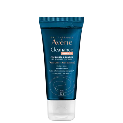 A imagem mostra o Gel de Limpeza Profunda Cleanance Intense da marca Avène.