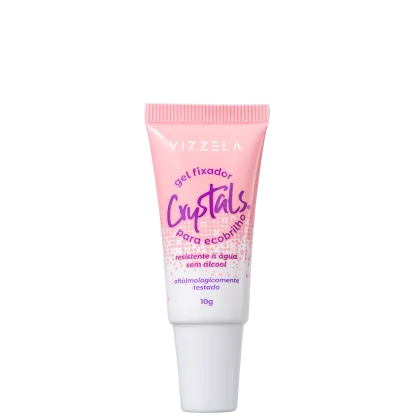 Imagem do produto Vizzela Cosméticos Crystals - Gel Fixador para Ecobrilho 10g