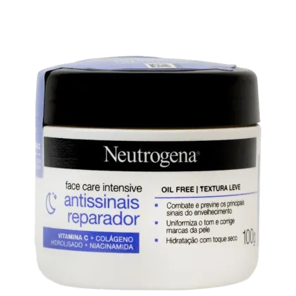 Imagem do produto Neutrogena Face Care Intensive Reparador - Creme Redutor de Linhas Facial 100g