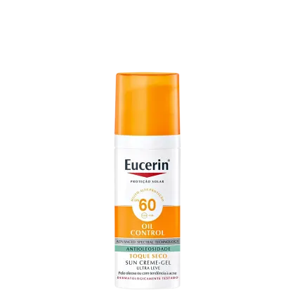Imagem do produto Eucerin Sun Oil Control Creme Facial FPS 60 - Protetor Solar Facial 50ml