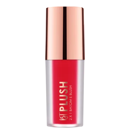 Imagem do produto Bruna Tavares BT Plush 2 em 1 Ruby - Batom Líquido 6g