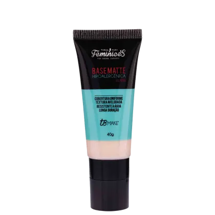 Imagem do produto TB Make Pausa para Feminices Bruna Tavares Hipoalergênica Matte C10 - Base Líquida 40g