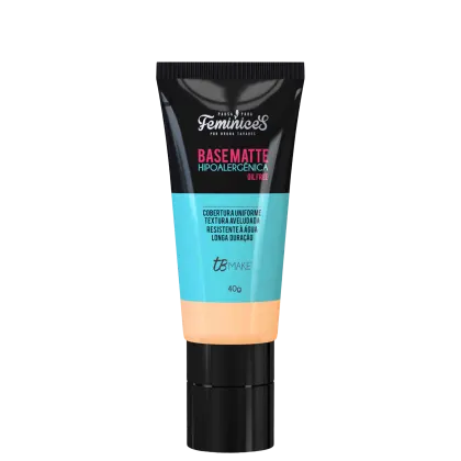 Imagem do produto TB Make Pausa para Feminices Bruna Tavares Hipoalergênica Matte C30 - Base Líquida 40g