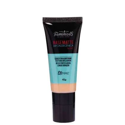 Imagem do produto TB Make Pausa para Feminices Bruna Tavares Hipoalergênica Matte C40 - Base Líquida 40g