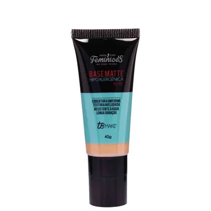 Imagem do produto TB Make Pausa para Feminices Bruna Tavares Hipoalergênica Matte M10 - Base Líquida 40g
