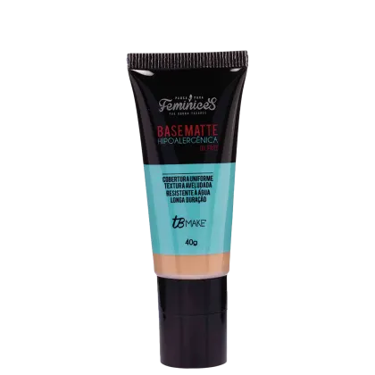 Imagem do produto TB Make Pausa para Feminices Bruna Tavares Hipoalergênica Matte M20 - Base Líquida 40g